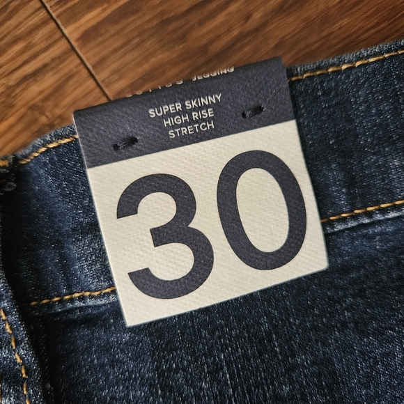 Gap Denim Jeans 30/10S, Jegging High Rise - Picture 4 of 6